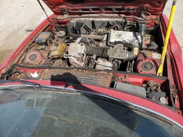 WBAEC8404H0613866 - 1987 BMW 635 CSI AUTOMATIC L6 RED photo 11