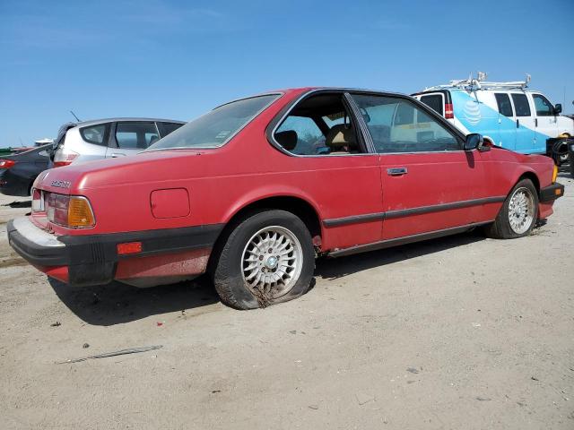 WBAEC8404H0613866 - 1987 BMW 635 CSI AUTOMATIC L6 RED photo 3