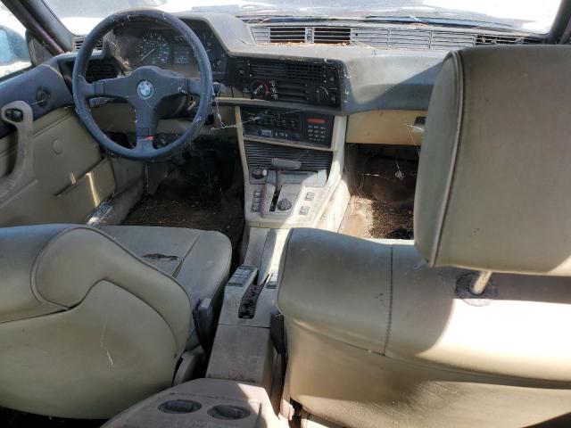WBAEC8404H0613866 - 1987 BMW 635 CSI AUTOMATIC L6 RED photo 8