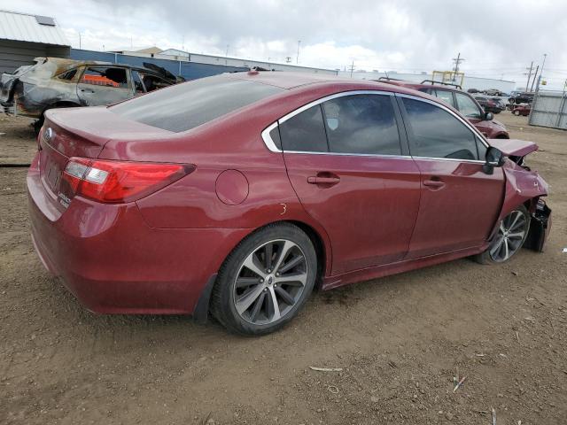 4S3BNAJ64F3039328 - 2015 SUBARU LEGACY 2.5I LIMITED RED photo 3