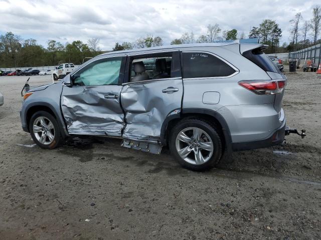 5TDDKRFH2GS275860 - 2016 TOYOTA HIGHLANDER LIMITED SILVER photo 2