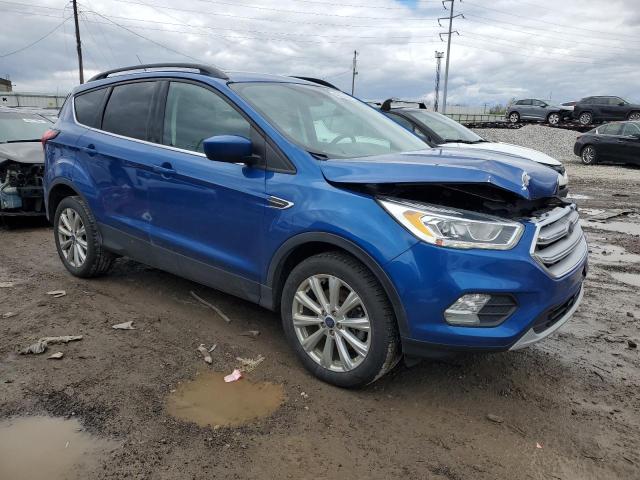 1FMCU9HD0KUB99894 - 2019 FORD ESCAPE SEL BLUE photo 4