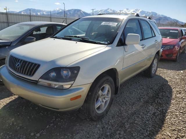 JT6HF10U3Y0137818 - 2000 LEXUS RX 300 WHITE photo 1