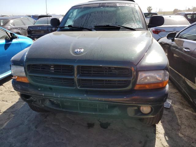 1B7GG22Y2XS154653 - 1999 DODGE DAKOTA GREEN photo 5