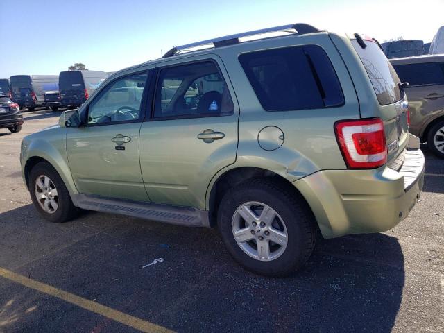 1FMCU49399KB28756 - 2009 FORD ESCAPE HYBRID GREEN photo 2