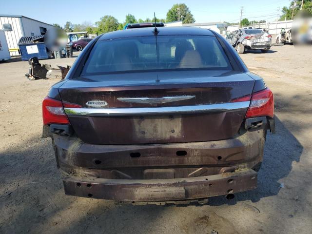 1C3CCBBB8DN500967 - 2013 CHRYSLER 200 TOURING BROWN photo 6