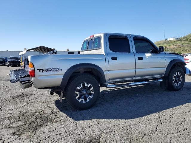 5TEGN92N02Z143675 - 2002 TOYOTA TACOMA DOUBLE CAB PRERUNNER SILVER photo 3
