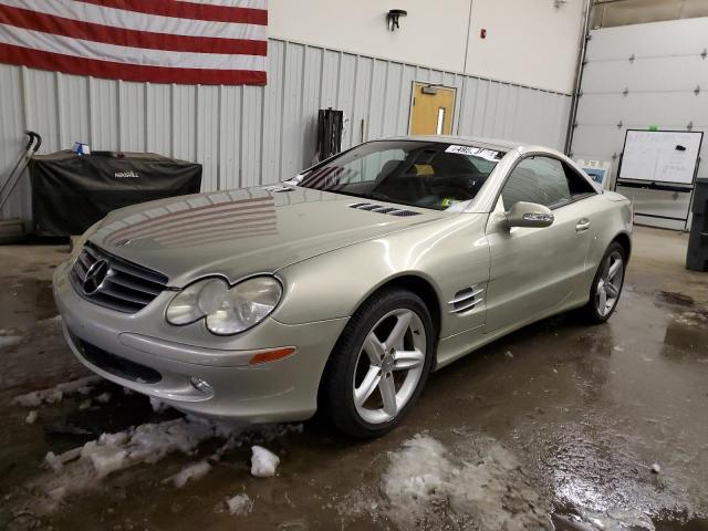 WDBSK75FX3F009636 - 2003 MERCEDES-BENZ SL 500R GRAY photo 1