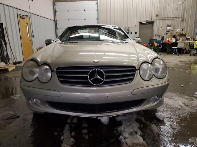 WDBSK75FX3F009636 - 2003 MERCEDES-BENZ SL 500R GRAY photo 5