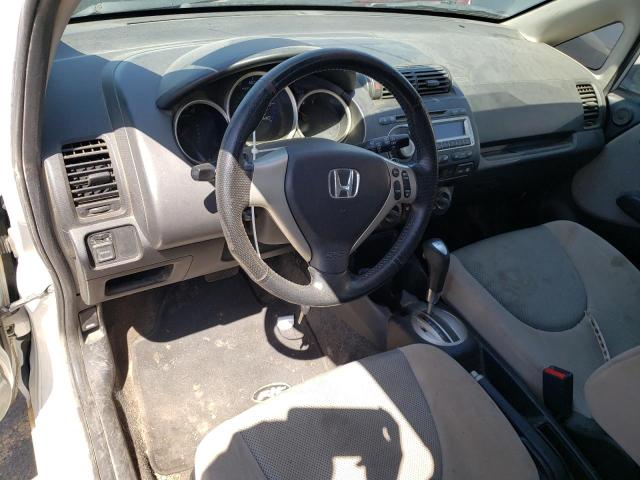 JHMGD38607S000817 - 2007 HONDA FIT S თეთრი ფოტო 8