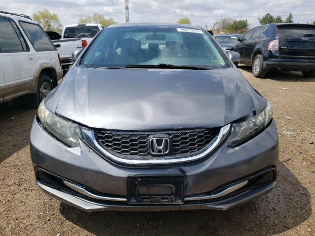 19XFB2F57DE020164 - 2013 HONDA CIVIC LX GRAY photo 5