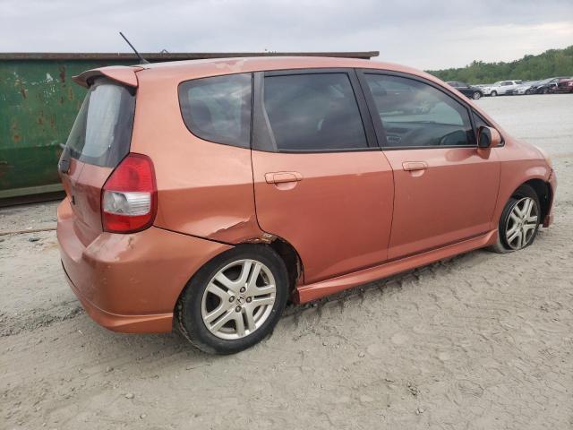 JHMGD38607S009811 - 2007 HONDA FIT S ნარინჯისფერი ფოტო 3