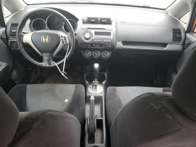 JHMGD38607S009811 - 2007 HONDA FIT S ნარინჯისფერი ფოტო 8