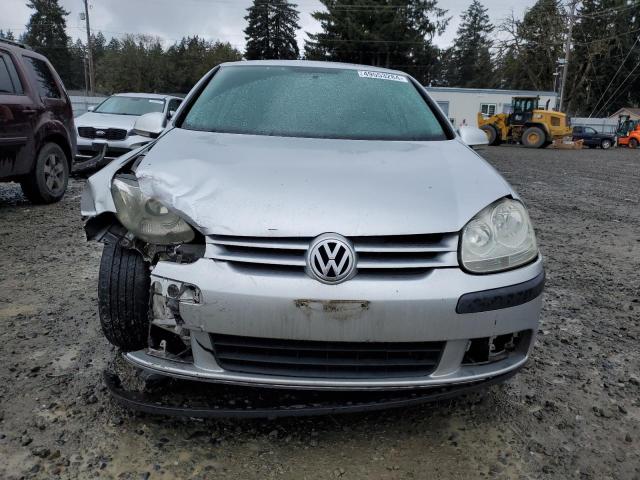 WVWBB71K09W075013 - 2009 VOLKSWAGEN RABBIT SILVER photo 5