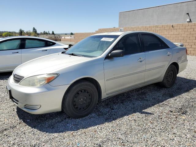 JTDBE32K630143923 - 2003 TOYOTA CAMRY LE SILVER photo 1
