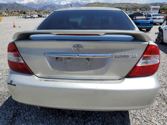 JTDBE32K630143923 - 2003 TOYOTA CAMRY LE SILVER photo 6