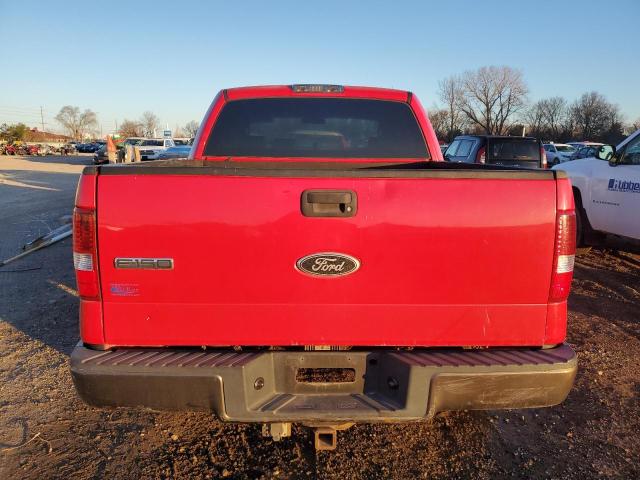 1FTPW14564KC20620 - 2004 FORD F150 SUPERCREW RED photo 6