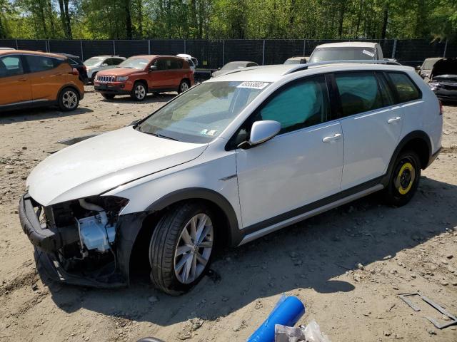 3VWH17AU9KM521287 - 2019 VOLKSWAGEN GOLF ALLTR S WHITE photo 1