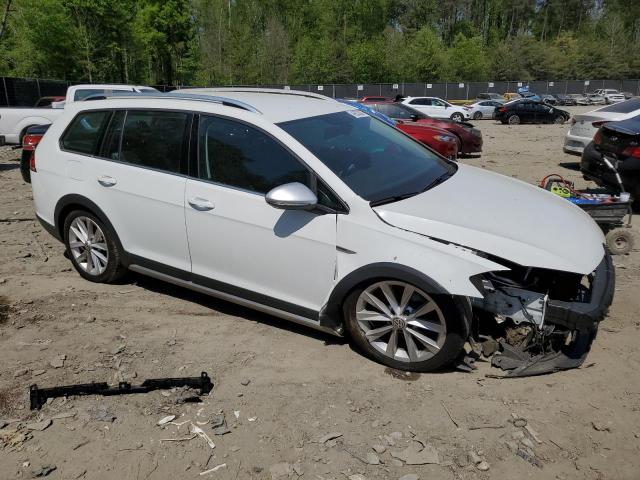 3VWH17AU9KM521287 - 2019 VOLKSWAGEN GOLF ALLTR S WHITE photo 4