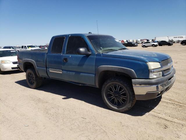 1GCEK19T84Z210706 - 2004 CHEVROLET SILVERADO K1500 BLUE photo 4