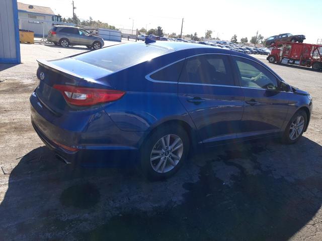 5NPE24AF3GH260318 - 2016 HYUNDAI SONATA SE BLUE photo 3