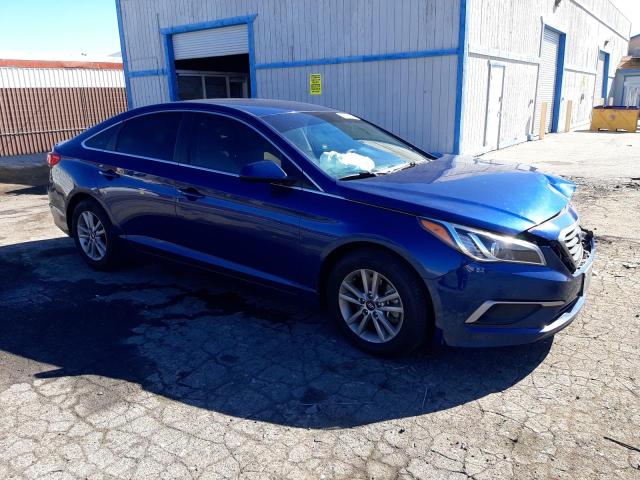 5NPE24AF3GH260318 - 2016 HYUNDAI SONATA SE BLUE photo 4