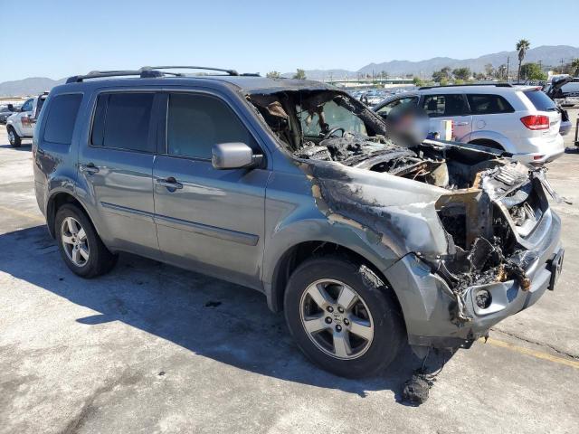 5FNYF3H4XAB006210 - 2010 HONDA PILOT EX GRAY photo 4