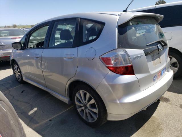 JHMGE8H50CC001553 - 2012 HONDA FIT SPORT SILVER photo 2