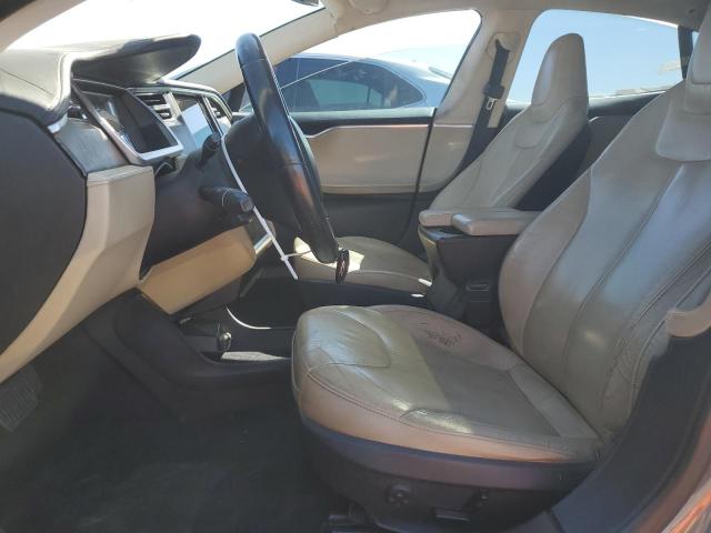 5YJSA1CGXDFP03598 - 2013 TESLA MODEL S ვერცხლისფერი ფოტო 7