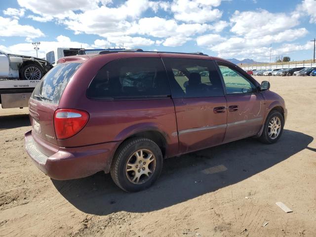 2B8GP44G41R194446 - 2001 DODGE GRAND CARA SPORT MAROON photo 3