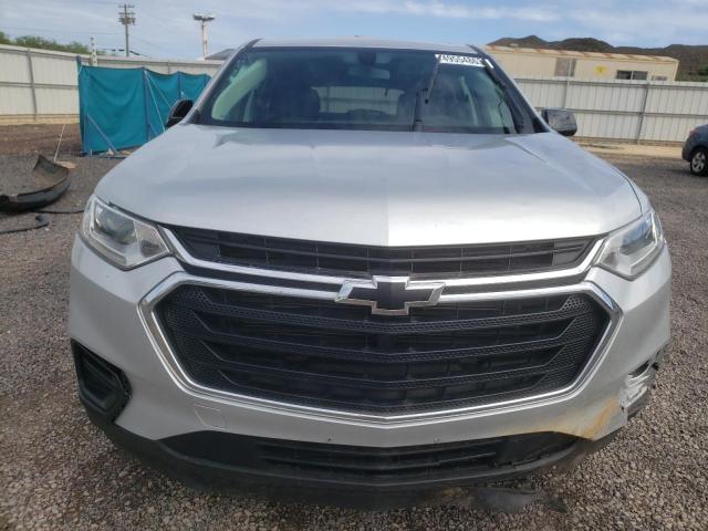 1GNERFKW3KJ276385 - 2019 CHEVROLET TRAVERSE LS SILVER photo 5