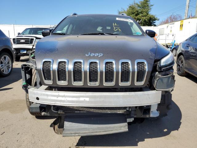 1C4PJMCS0EW184263 - 2014 JEEP CHEROKEE LATITUDE GRAY photo 5