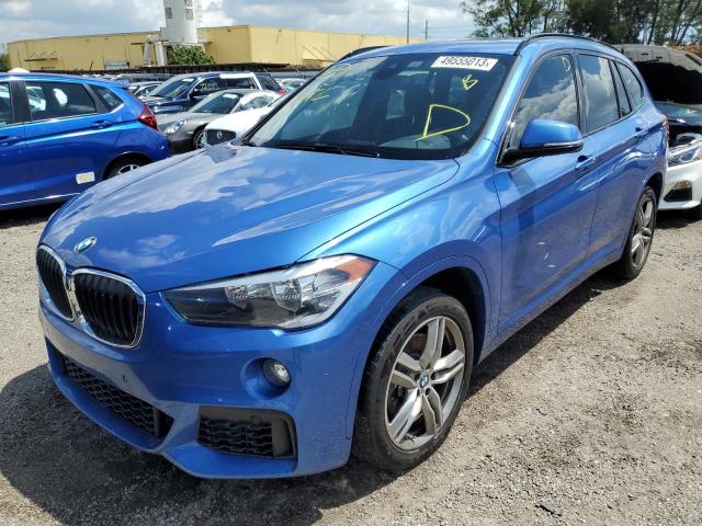 WBXHT3C57K3H34659 - 2019 BMW X1 XDRIVE28I BLUE photo 1