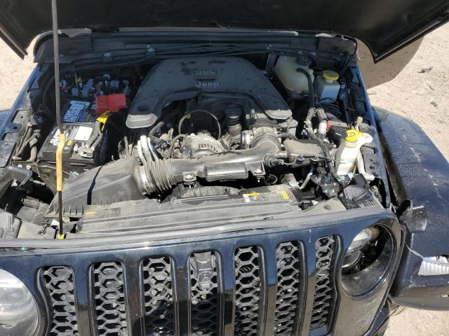 1C6HJTFG2ML597962 - 2021 JEEP GLADIATOR OVERLAND BLACK photo 11