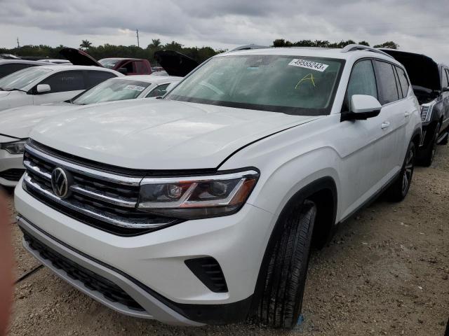 1V2BR2CA1NC550391 - 2022 VOLKSWAGEN ATLAS SEL WHITE photo 1