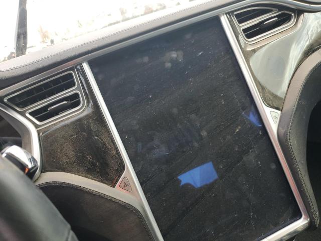 5YJSA1CN9DFP19743 - 2013 TESLA MODEL S RED photo 9