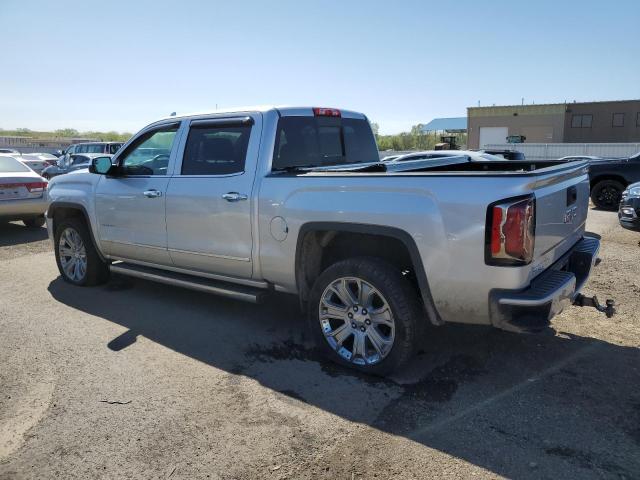 3GTU2PEJ5JG180997 - 2018 GMC SIERRA K1500 DENALI SILVER photo 2