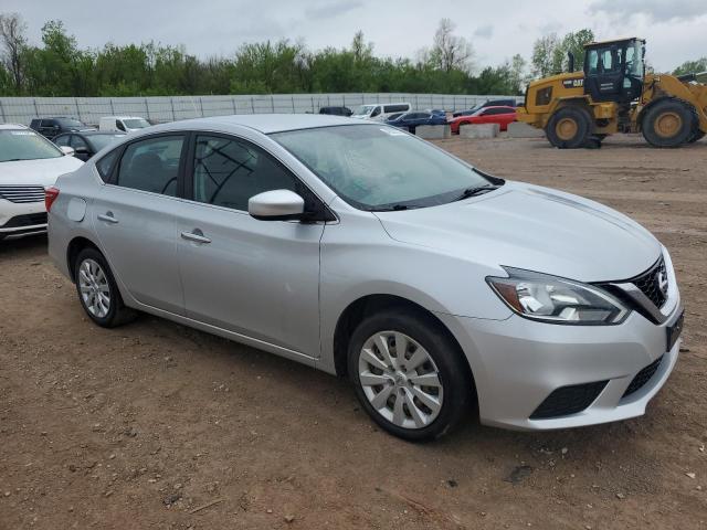 3N1AB7AP2JY294238 - 2018 NISSAN SENTRA S SILVER photo 4