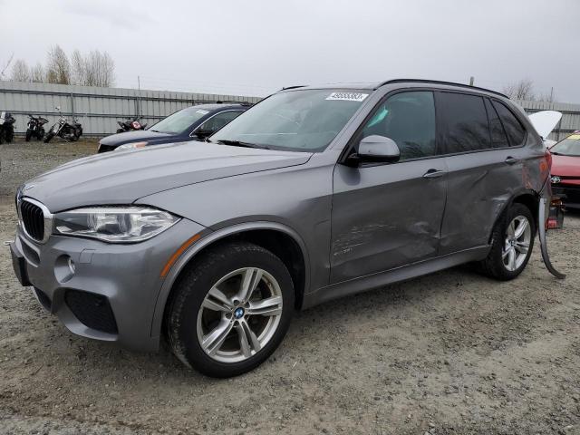 5UXKR0C54G0P29584 - 2016 BMW X5 XDRIVE35I GRAY photo 1