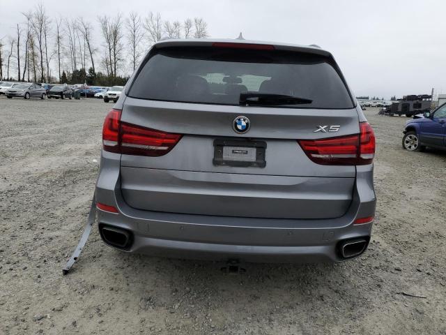 5UXKR0C54G0P29584 - 2016 BMW X5 XDRIVE35I GRAY photo 6