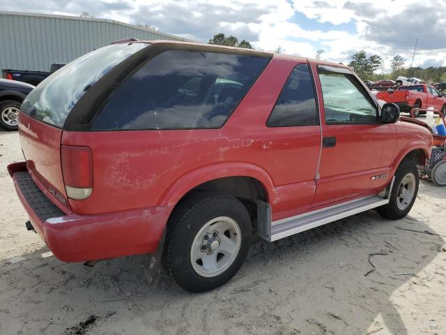 1GNCS18W8S2223665 - 1995 CHEVROLET BLAZER RED photo 3