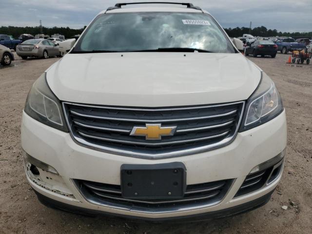 1GNKRJKDXFJ192784 - 2015 CHEVROLET TRAVERSE LTZ WHITE photo 5