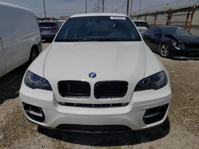 5UXFG8C51DL591633 - 2013 BMW X6 XDRIVE50I WHITE photo 5