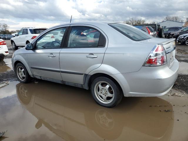 KL1TD5DEXAB113388 - 2010 CHEVROLET AVEO LS Gümüş foto 2