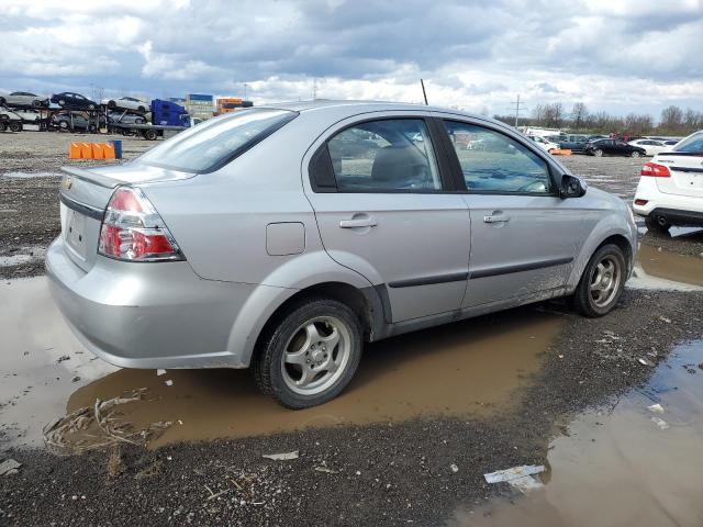 KL1TD5DEXAB113388 - 2010 CHEVROLET AVEO LS Gümüş foto 3