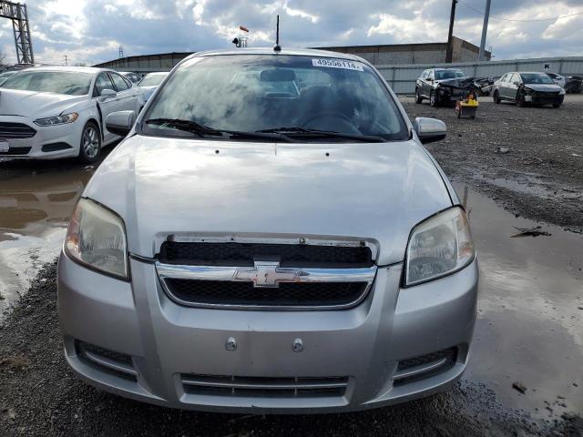 KL1TD5DEXAB113388 - 2010 CHEVROLET AVEO LS Gümüş foto 5