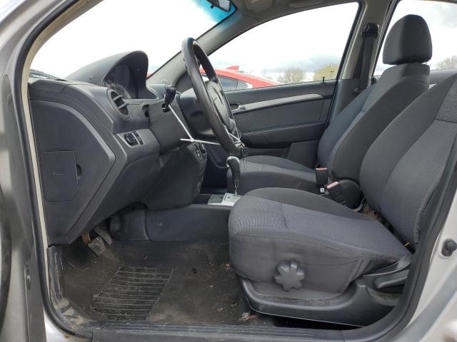 KL1TD5DEXAB113388 - 2010 CHEVROLET AVEO LS Gümüş foto 7