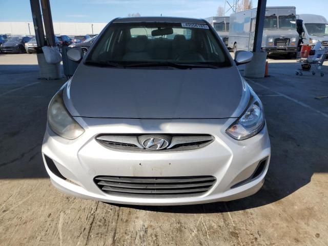 KMHCT4AE1DU462020 - 2013 HYUNDAI ACCENT GLS SILVER photo 5