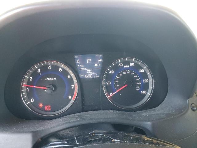 KMHCT4AE1DU462020 - 2013 HYUNDAI ACCENT GLS SILVER photo 9