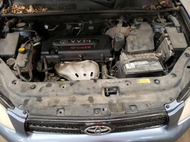 JTMZD33V676027361 - 2007 TOYOTA RAV4 BLUE photo 11